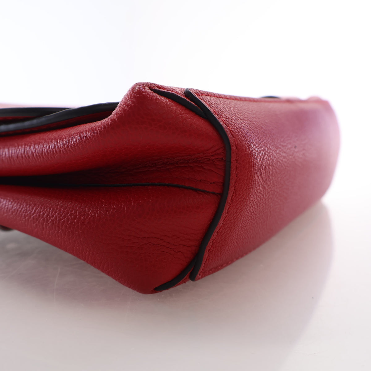 Monogram Cuir Plume Ecume Very Chain Bag Rubis Red, photo 6 of 20