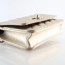 Chanel Calfskin Metallic CC...