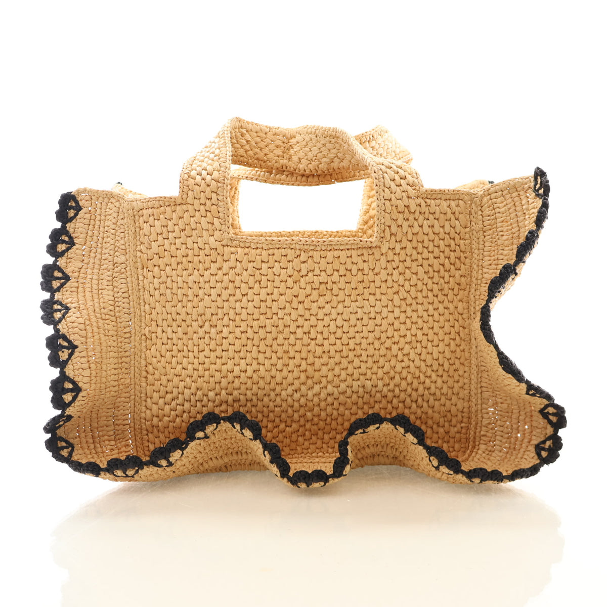 Pre-Owned Loewe Tote Bag Small Raffia, front view, photo 12 of 15