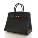 Hermes Noir Epsom Birkin 35