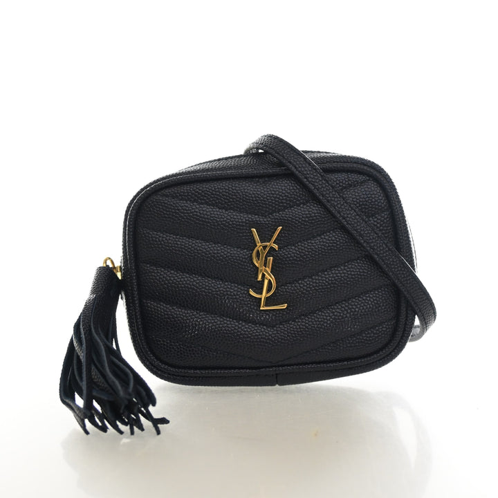 Saint Laurent Baby Grained Calfskin Lou Bag