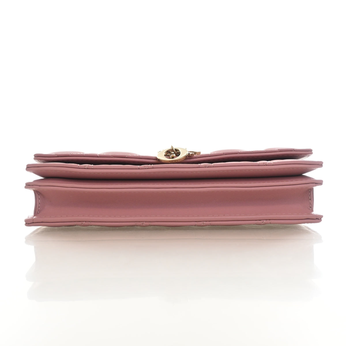 Pre-Owned Christian Dior Mini Lambskin My Dior, side profile, photo 9 of 14