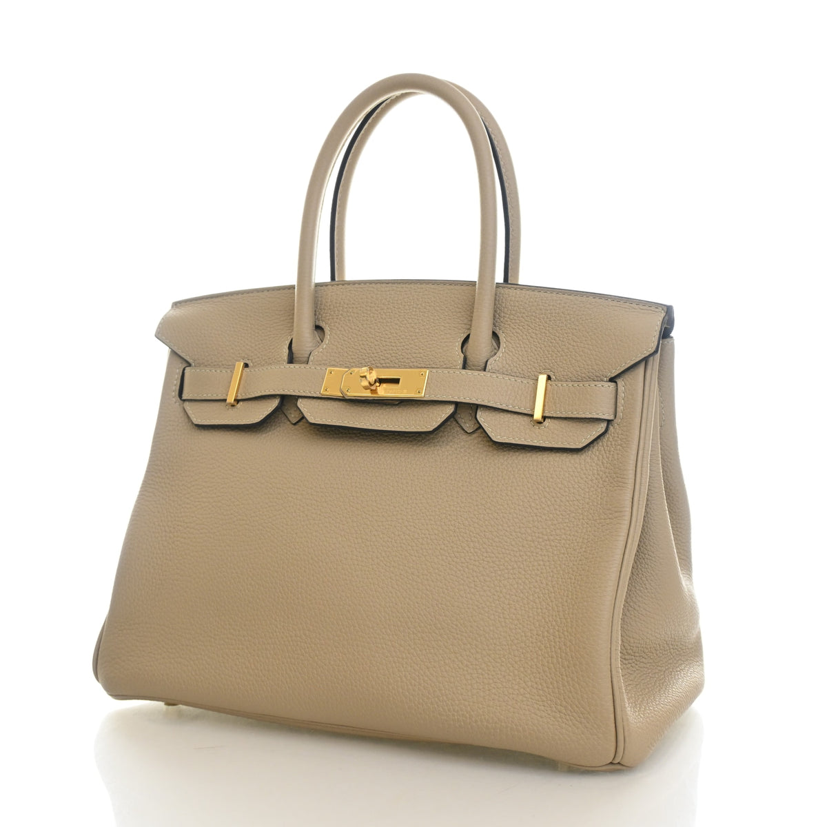 Pre-Owned Hermès Birkin 30 Trench Togo Leather, front view, photo 3 of 16