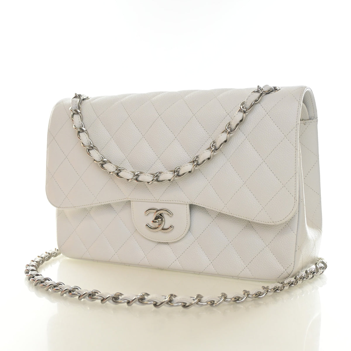 Chanel Jumbo Caviar Classic Double Flap Bag, photo 3 of 17