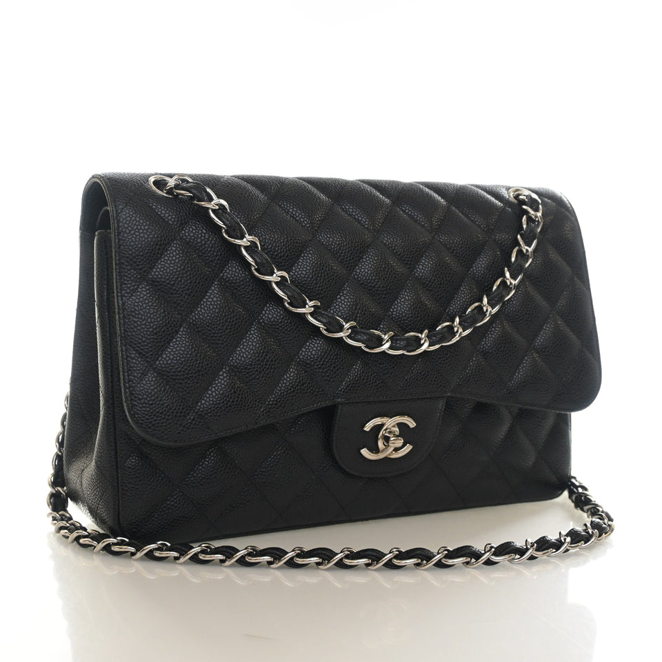 Chanel Jumbo Caviar Classic Double Flap Bag