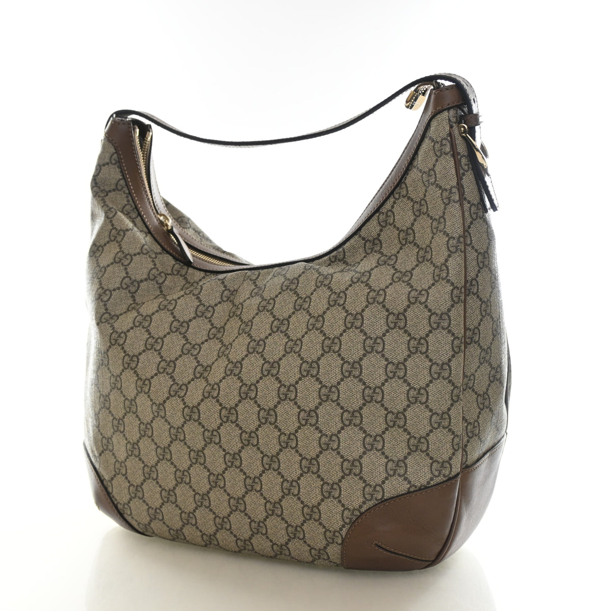 Pre-Owned Gucci Hobo GG Supreme Princy, three-quarter view