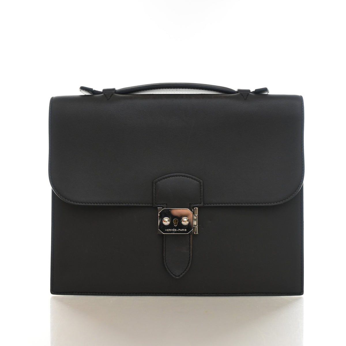 Hermes Noir Swift Sac a Depeches 27, photo 1 of 26