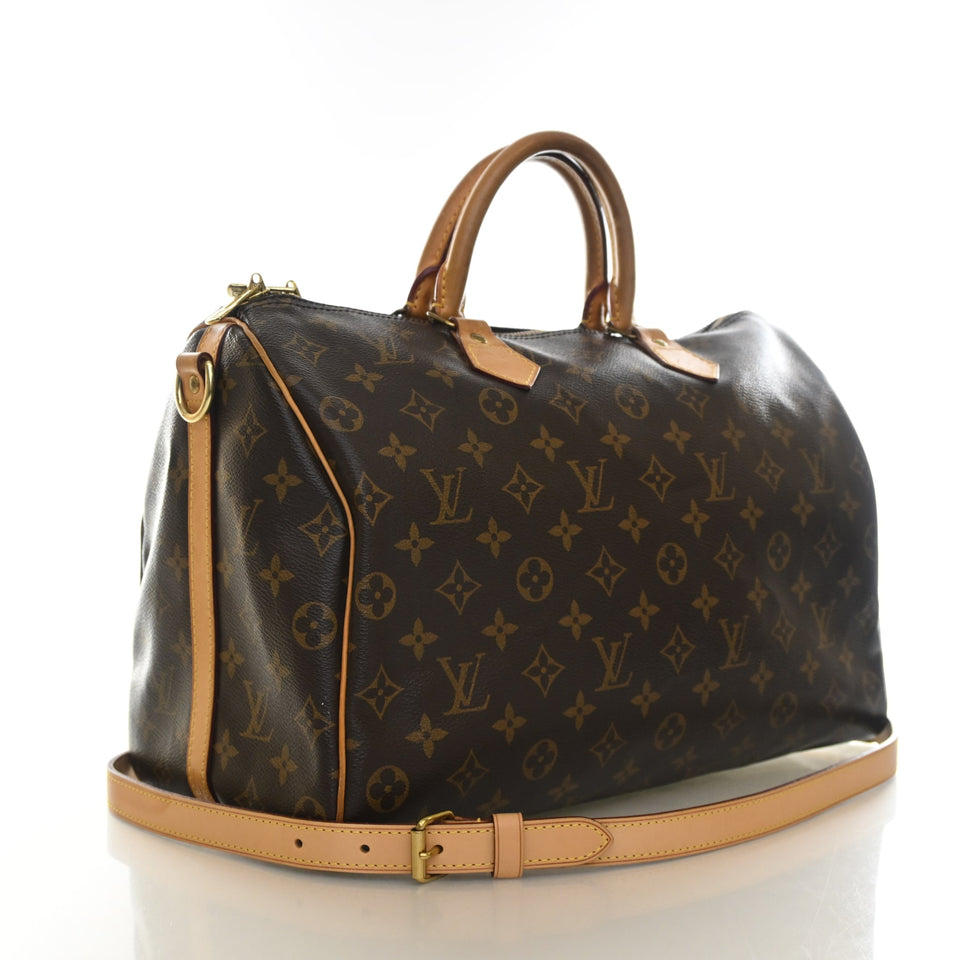Louis Vuitton Monogram Speedy Bandouliere 35