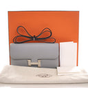 Hermes Bleu Glacier Epsom C...