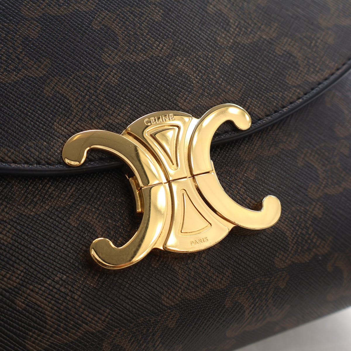 Celine Canvas Triomphe Teen Nino Bag, photo 4 of 18