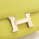 Hermes Lime Epsom Constance 18