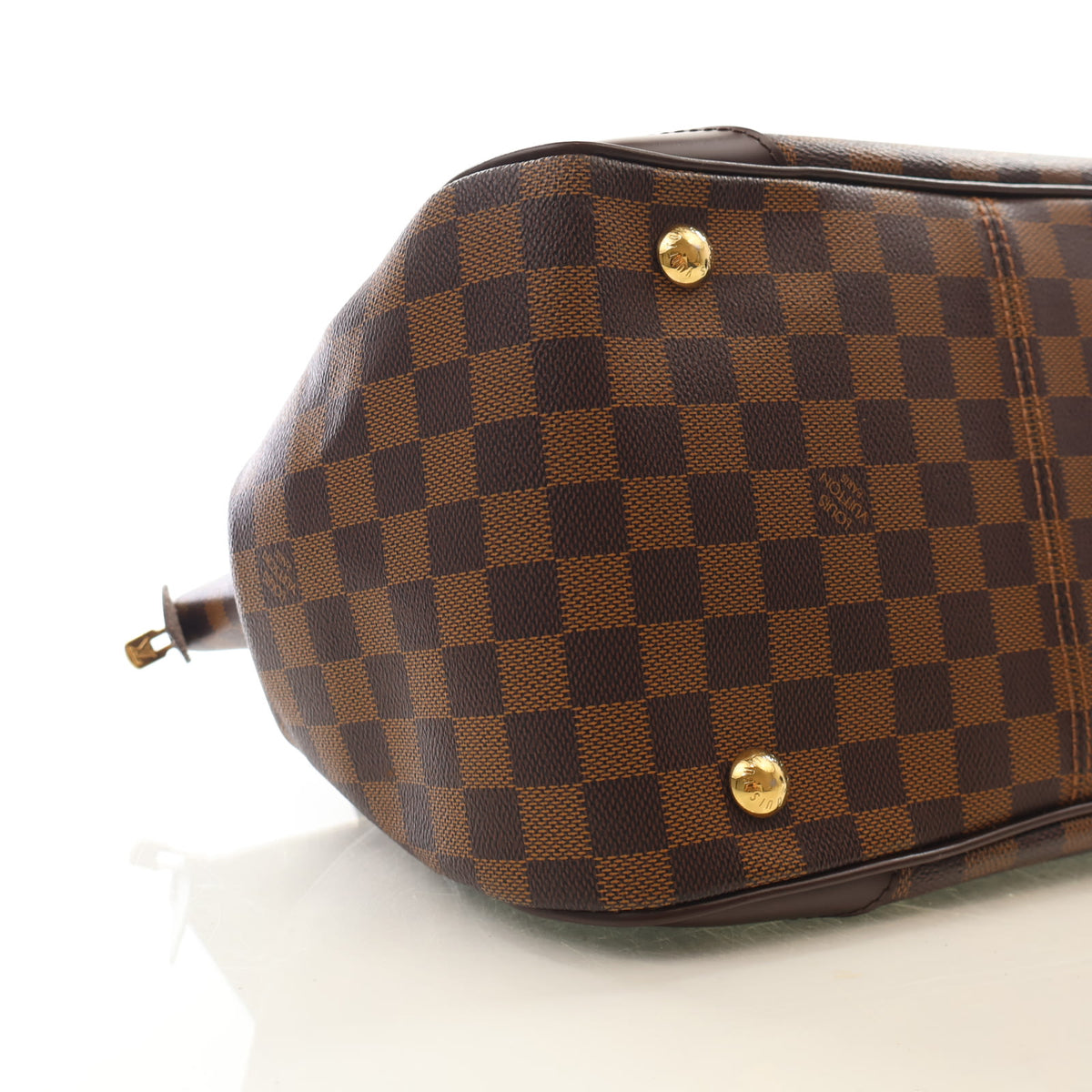 Pre-Owned Louis Vuitton MM Damier Ebene Verona, base view
