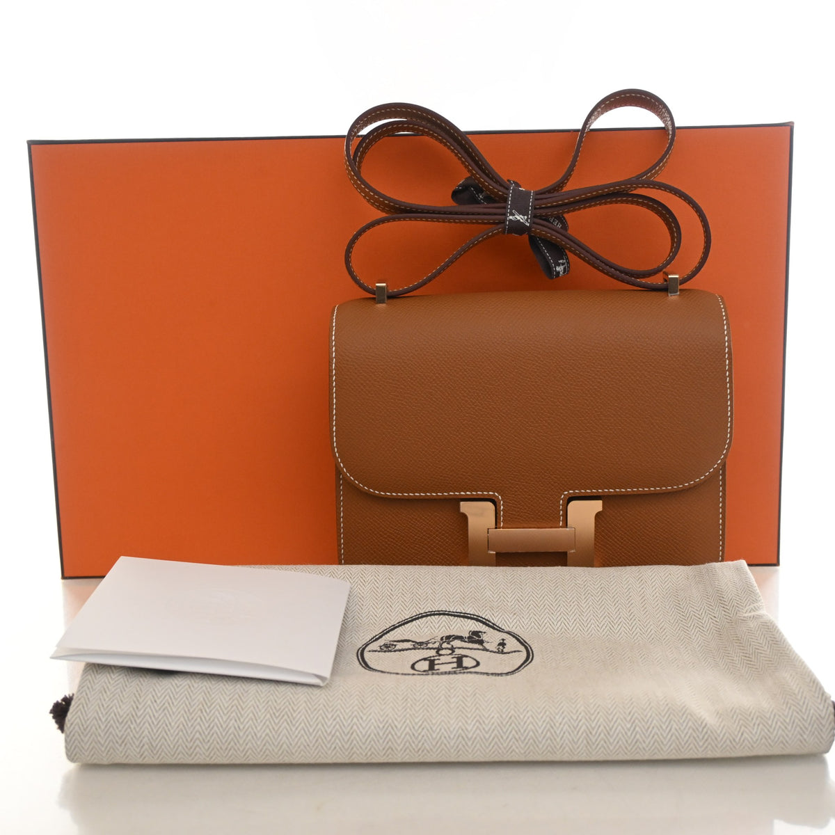 Hermes Gold Epsom Constance 18, photo 14 of 14