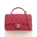 Chanel Mini Lambskin Rectan...