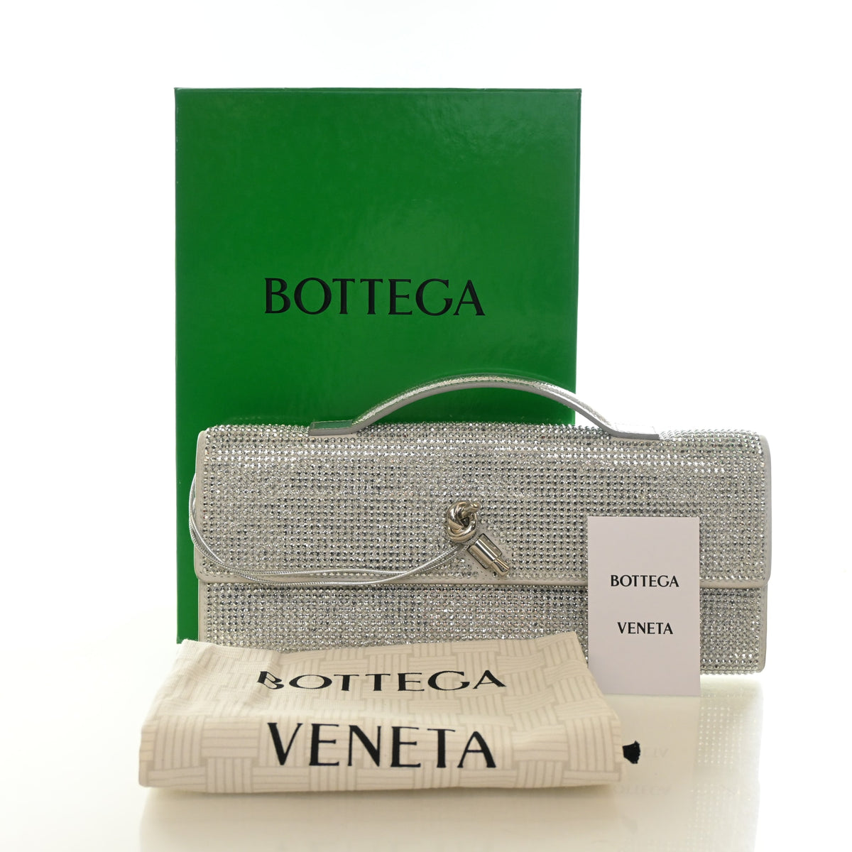 Bottega Veneta Crystal Andiamo Clutch, photo 14 of 14