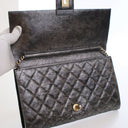 Chanel Cracked Metallic Cal...