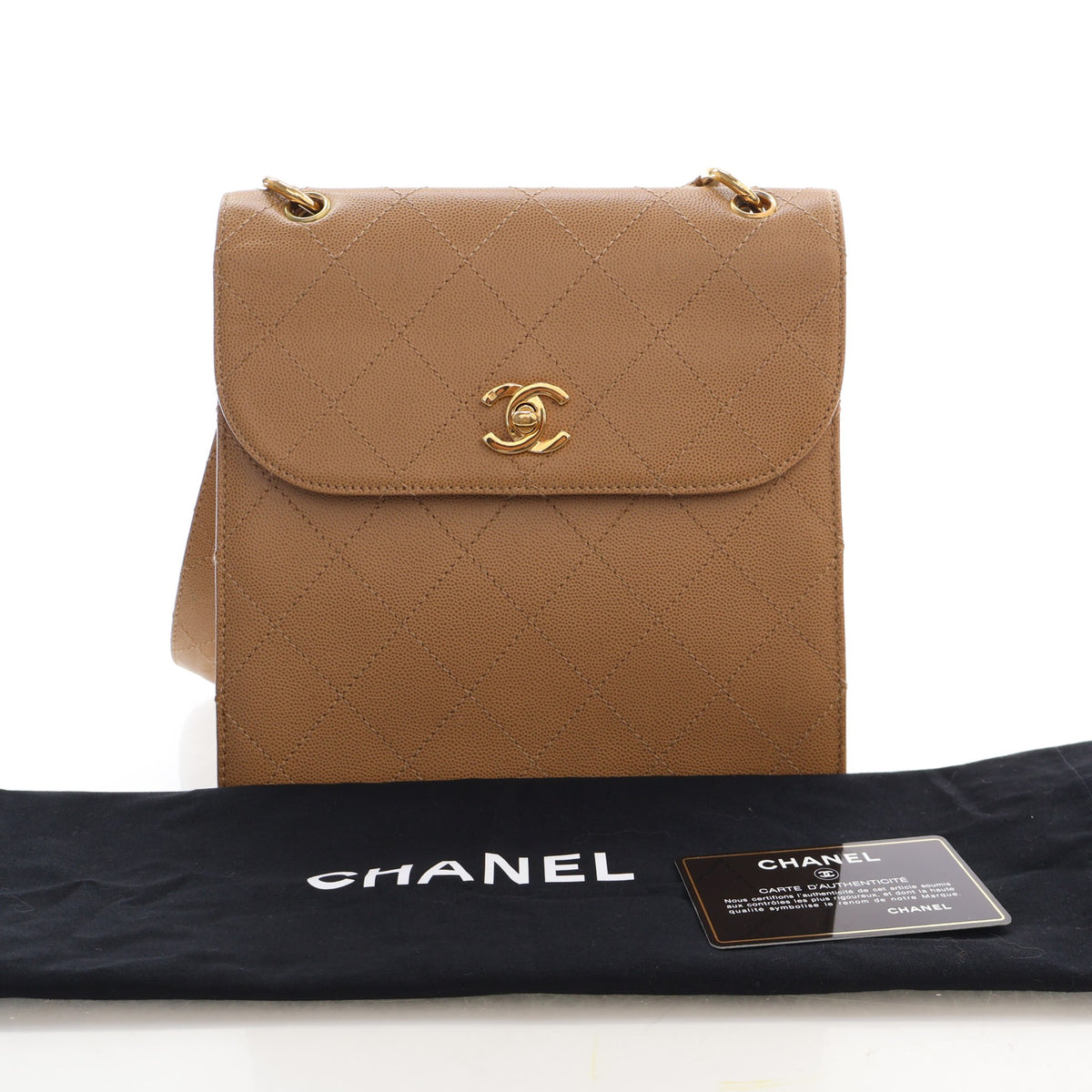 Chanel Vintage Caviar Diamond Stitch Shoulder Bag, photo 18 of 18
