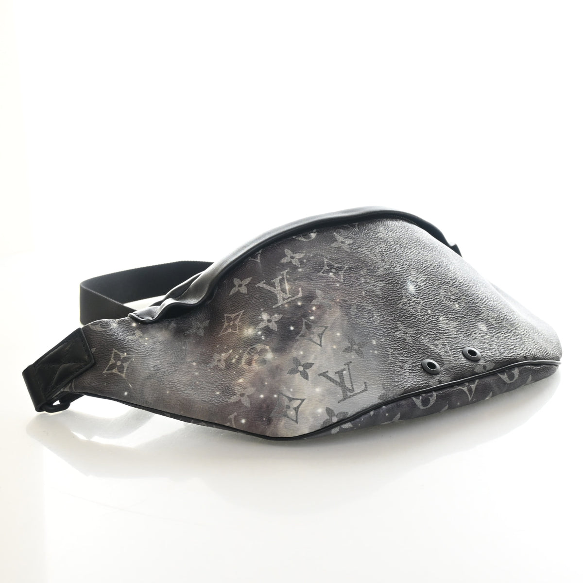 Pre-Owned Louis Vuitton Monogram Galaxy Bumbag, side profile