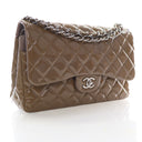 Chanel Jumbo Patent Classic...