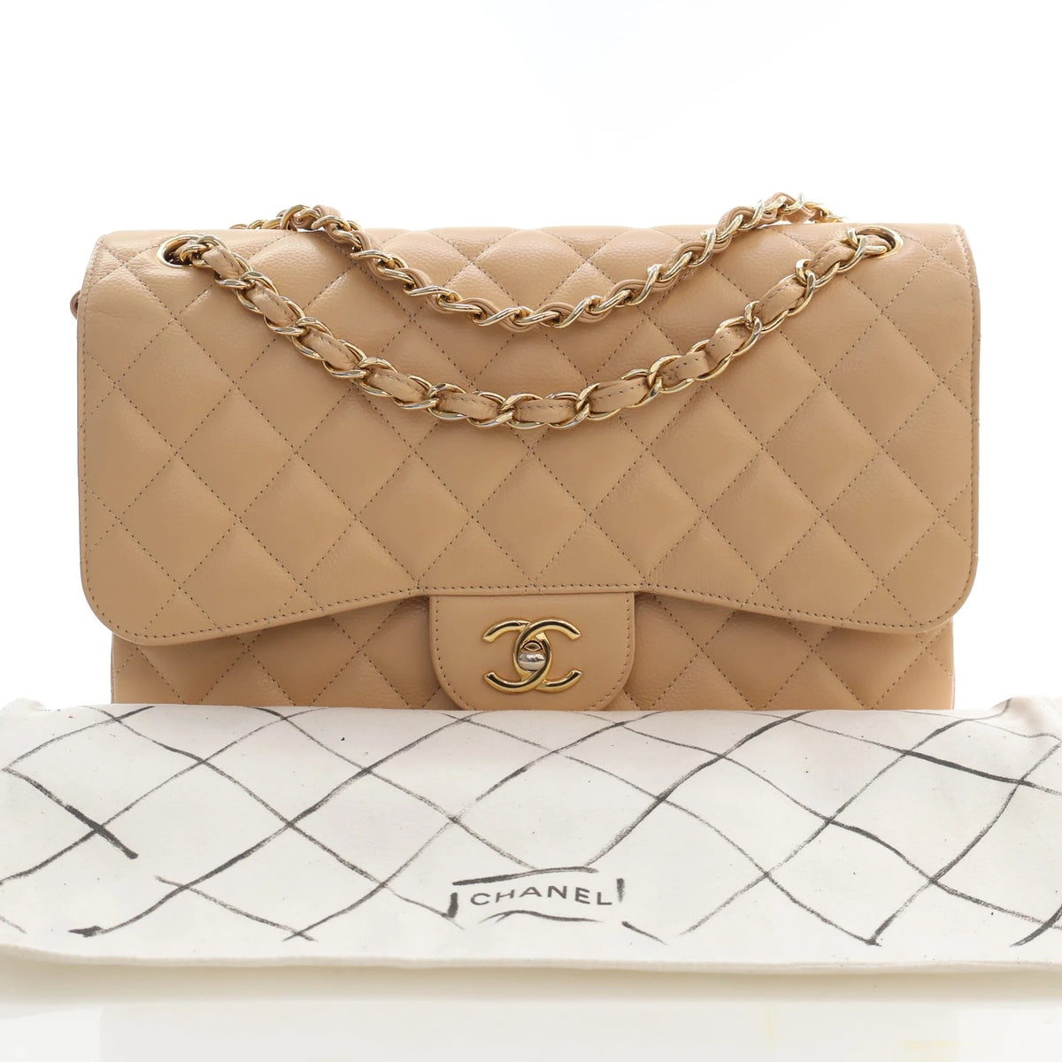Chanel Caviar Jumbo Classic Double Flap Bag, photo 19 of 19