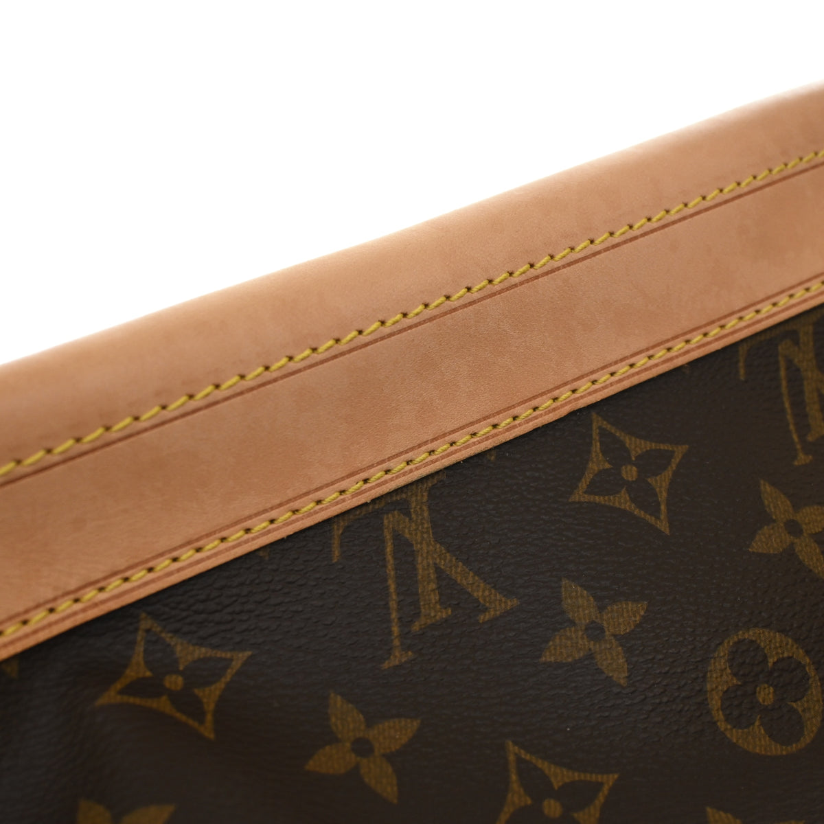 Pre-Owned Louis Vuitton Monogram Noe, corner and edge detail, photo 16 of 17