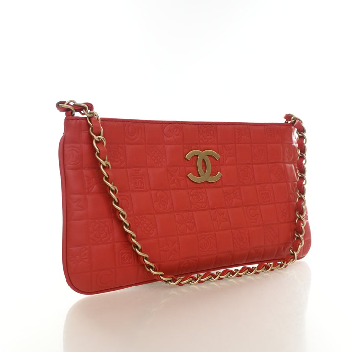 Chanel Lambskin Lucky Charms Pouch On Chain