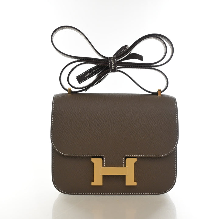 Hermes Etoupe Epsom Constance 18