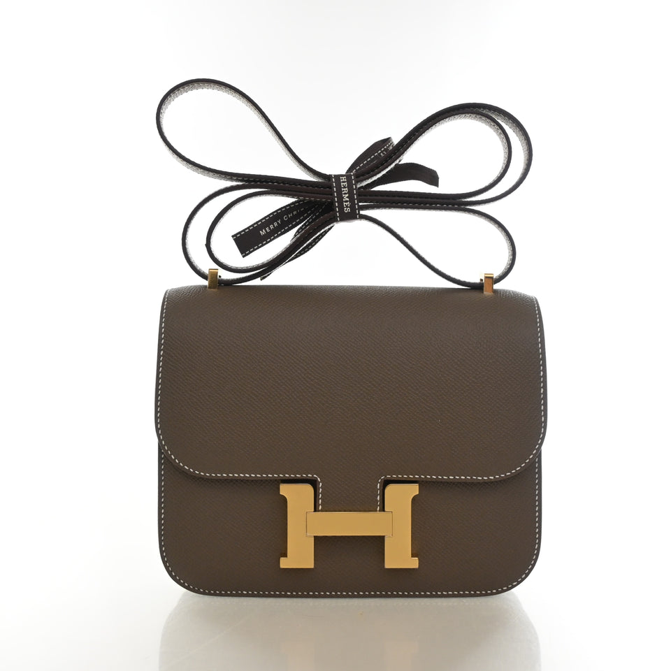 Hermes Etoupe Epsom Constance 18