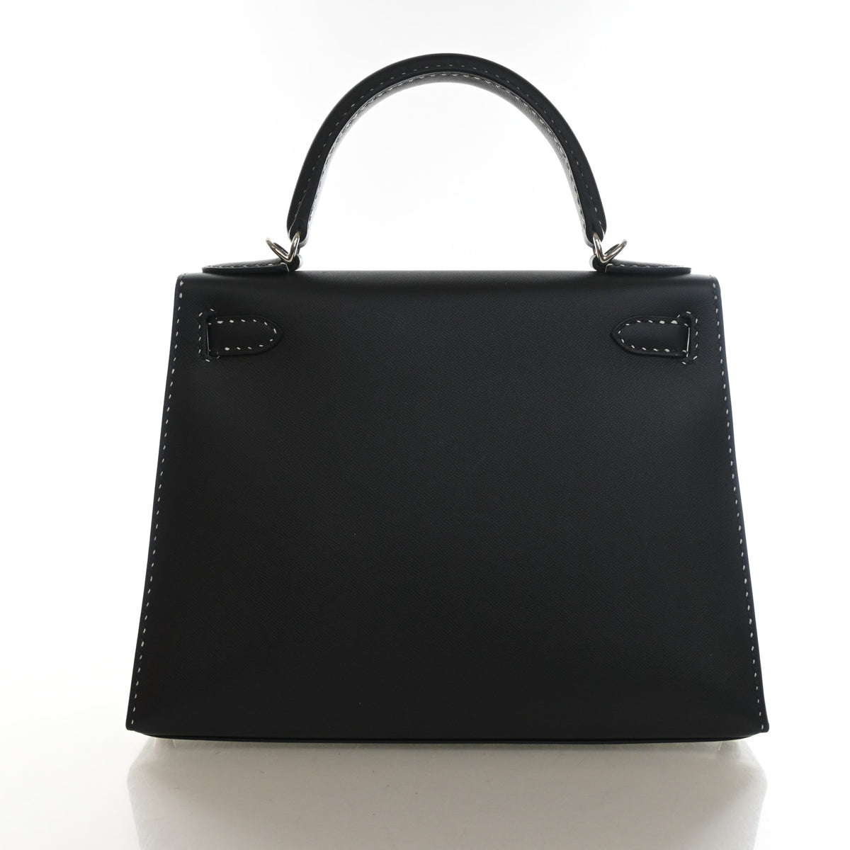 Hermes Noir Veau Monsieur Sellier Kelly 28, photo 12 of 16