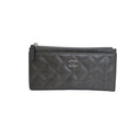 Chanel Grey Camellia Quilte...