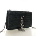 Saint Laurent Small Crocodi...