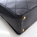 Chanel Vintage Caviar Squar...