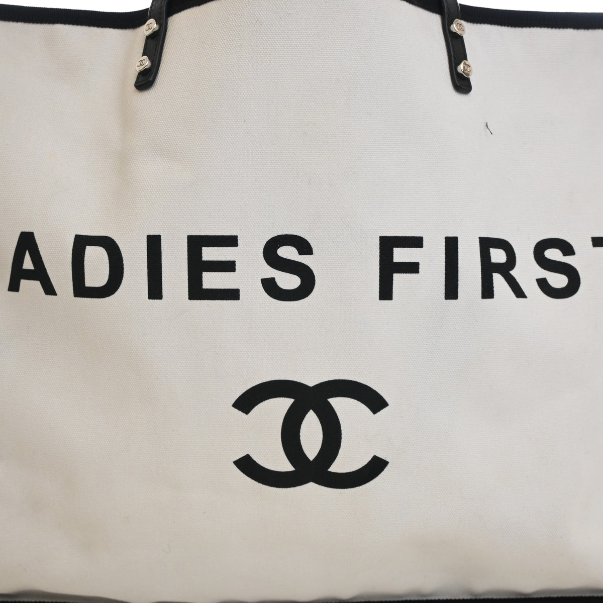 Chanel Large Mixed Fibers Ladies First Shopping Tote, photo 4 of 16