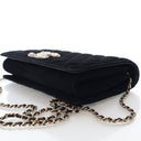 Chanel Velvet Quilted CC Cl...