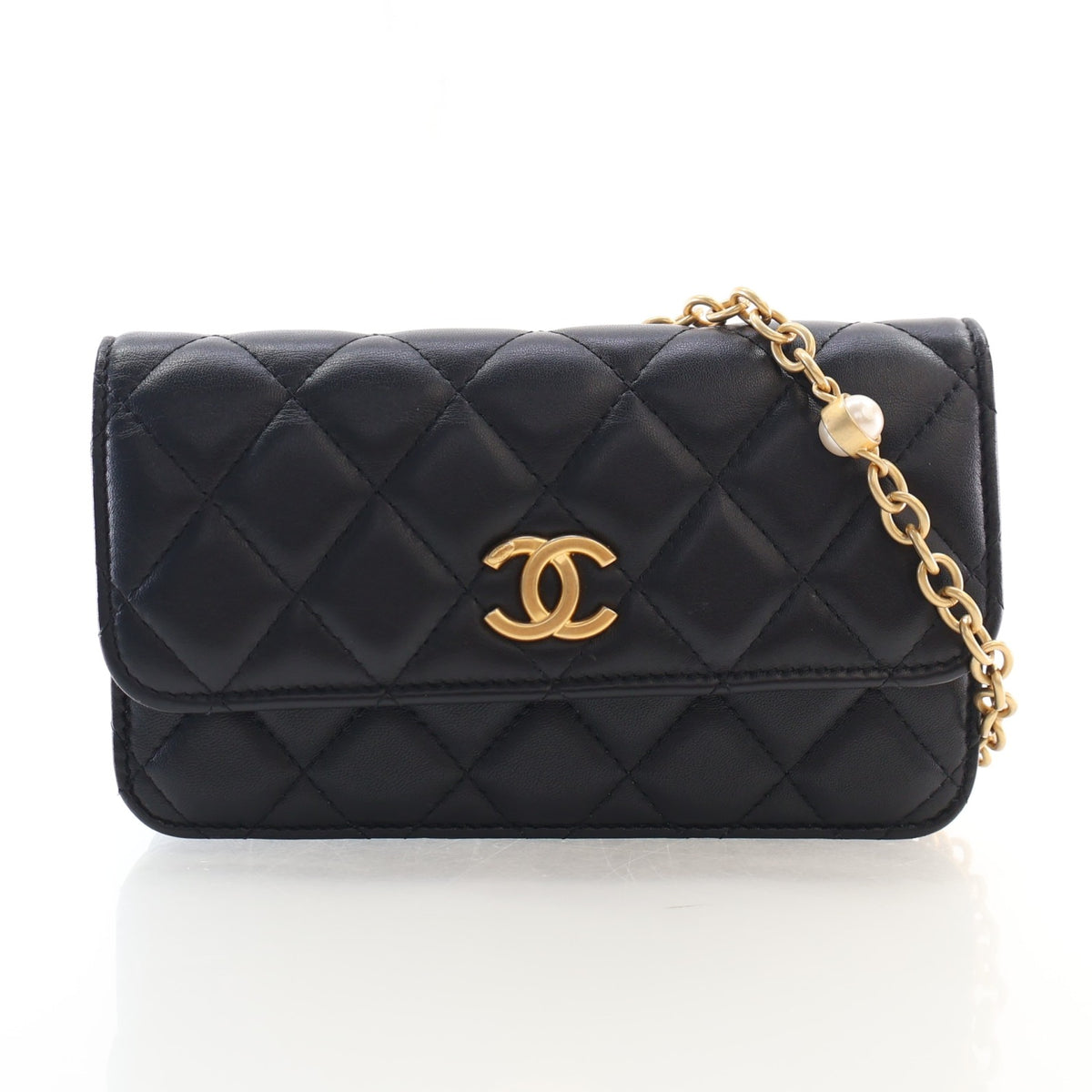 Pre-Owned Chanel Wallet On Chain Lambskin WOC, photo 1 of 16
