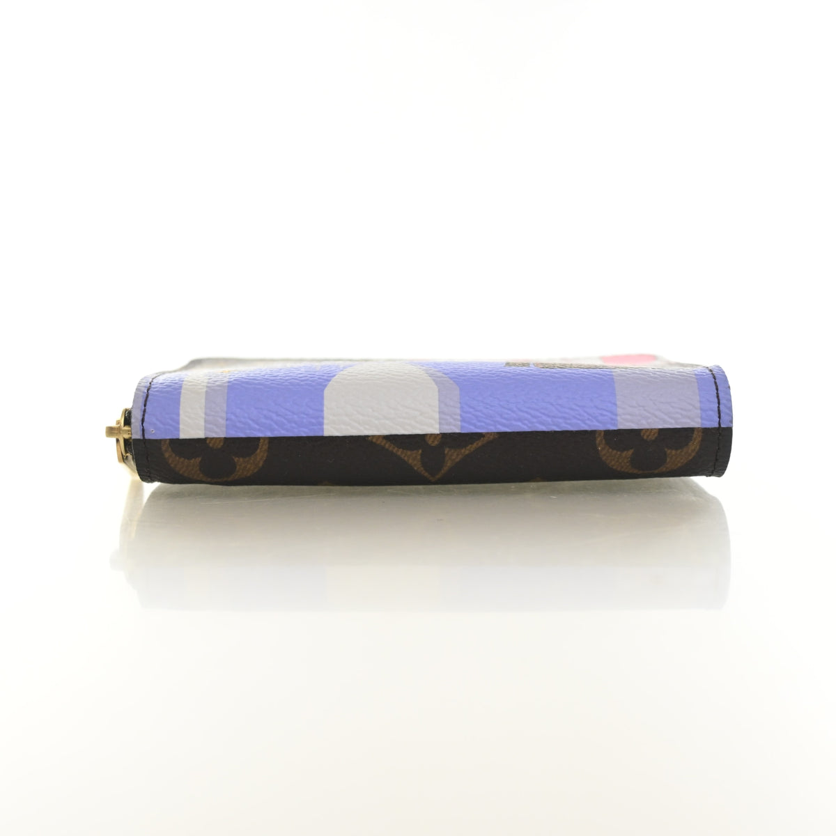 Pre-Owned Louis Vuitton Monogram Christmas Animation Zippy Coin Purse, side profile, photo 8 of 12
