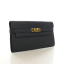 Hermes Noir Epsom Kelly Cla...