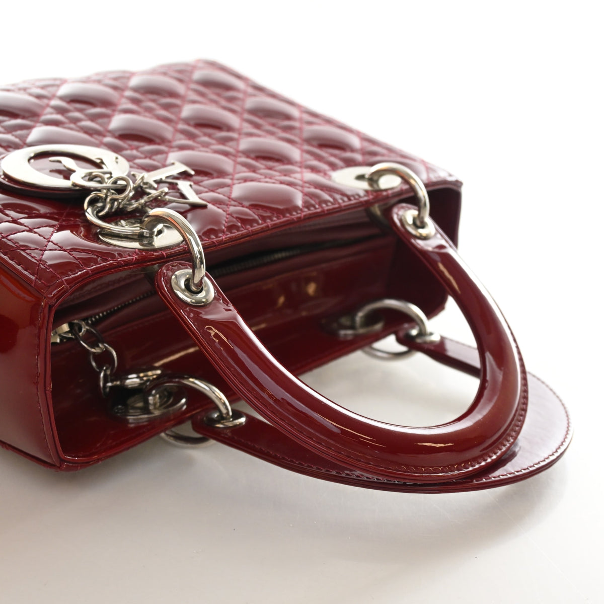 Christian Dior Medium Patent Lady Dior, photo 10 of 15
