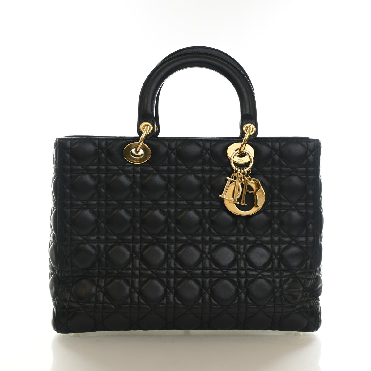 Christian Dior Large Lambskin Lady Dior, photo 1 of 18