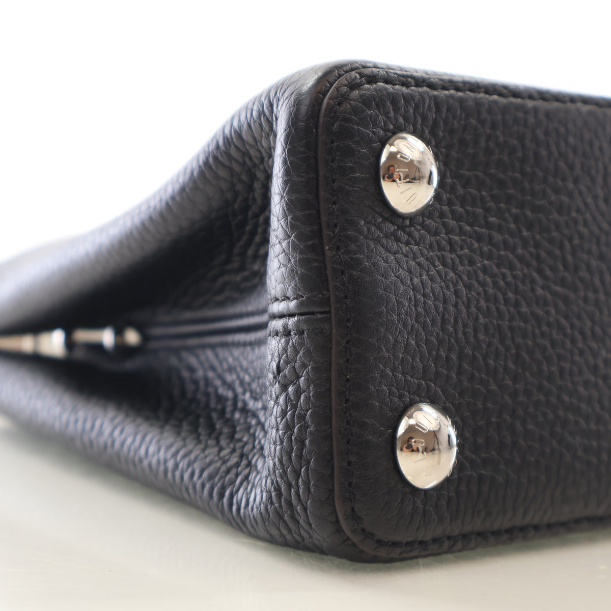 Louis Vuitton Python-Trimmed Taurillon Capucines BB, photo 6 of 16