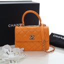 Chanel Mini Lambskin Trendy...