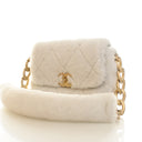 Chanel Small Shearling Chai...
