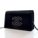 Chanel Studded Calfskin CC ...