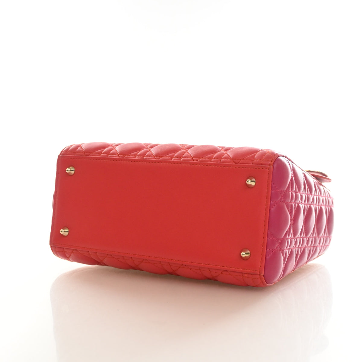 Pre-Owned Christian Dior Lady Dior Medium Lambskin, base view, photo 7 of 17