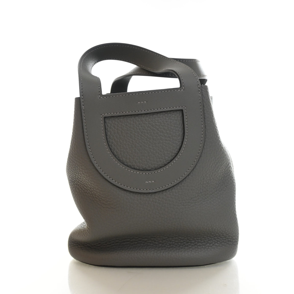 Hermes Gris Meyer Clemence In-The-Loop Bucket 18, photo 10 of 12