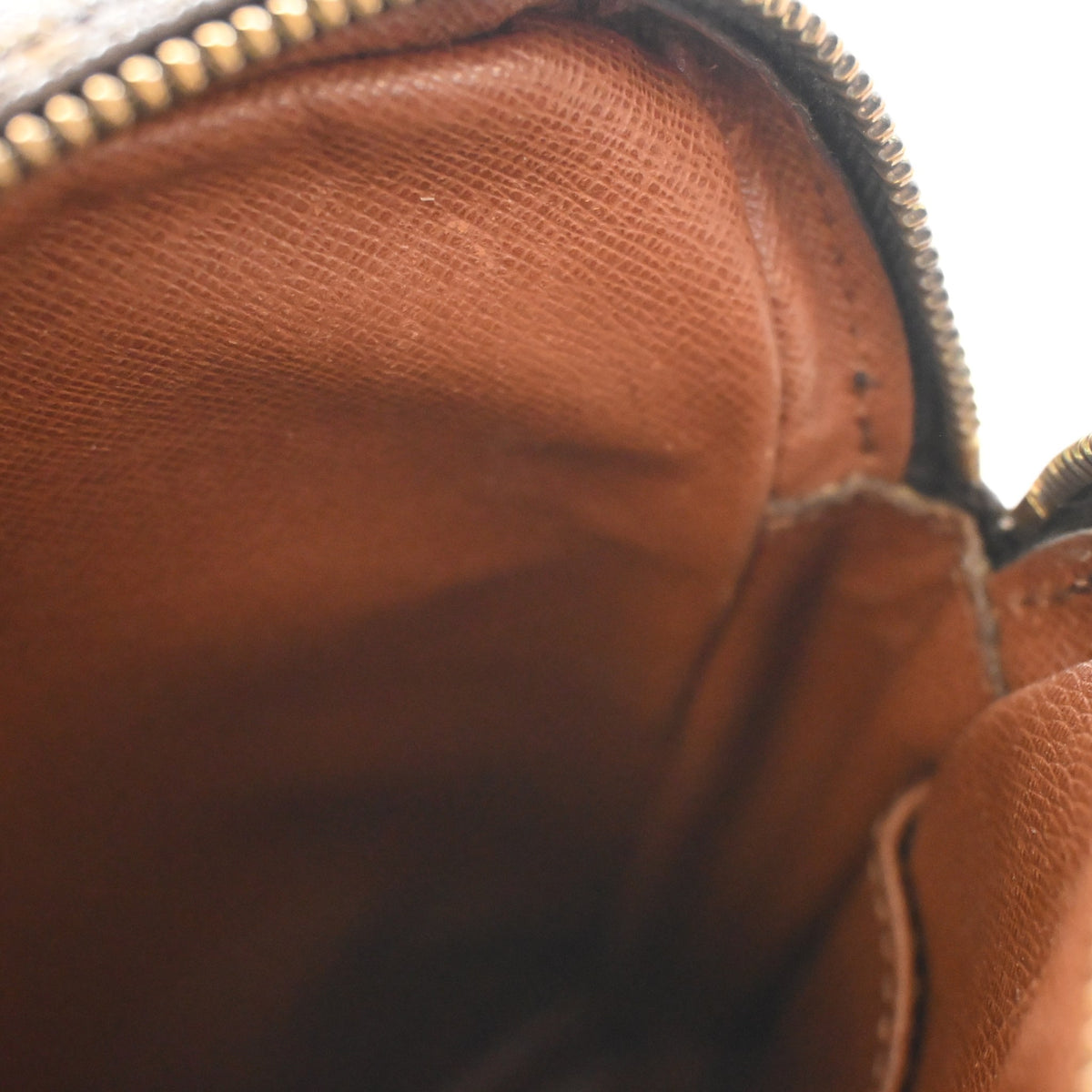 Vintage Louis Vuitton Monogram Danube Bag, open interior