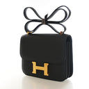 Hermes Noir Epsom Constance 18
