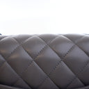Chanel Small Grey Lambskin ...