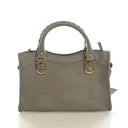 Balenciaga Mini Goatskin Me...