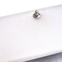 Chanel Medium Silver Lambsk...